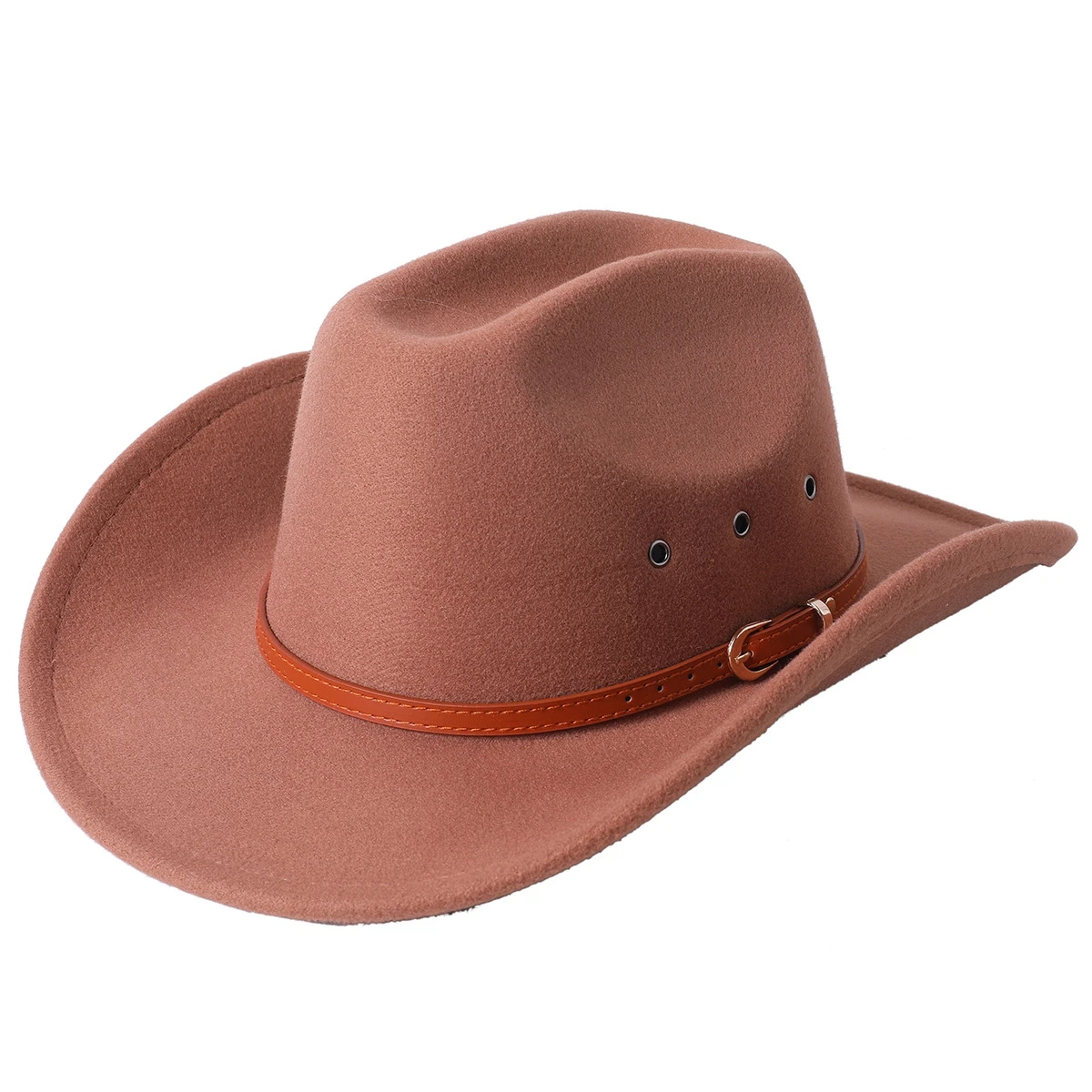 Minimalist cowboy hat various accessories cowboy hat monochrome felt hat men and women outdoor hat rider hat шляпа женская