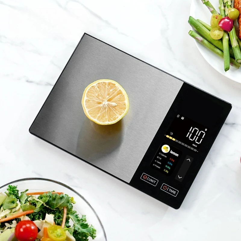 Nutrition Food Scale Digital Food Kitchen Scale Smart Food Scale with Nutrition Calculator