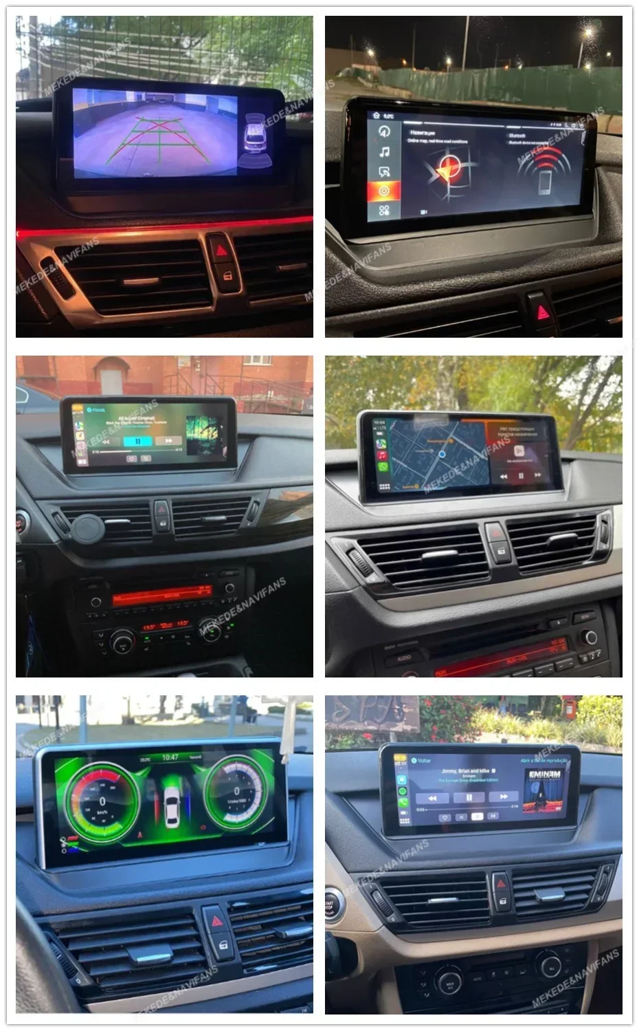 MEKEDE 10,25 Zoll Für BMW X1 E84 2009-2015 Original Auto Ohne Bildschirm Drahtlose Carplay Auto GPS DSP 4G Auto Radio Player Stereo – Detail 7