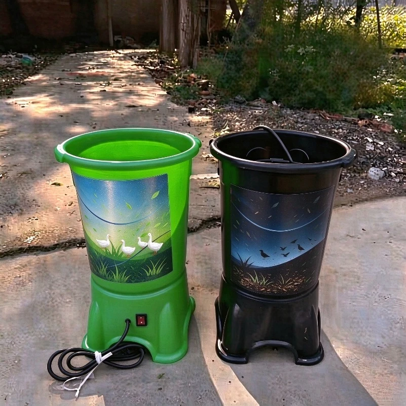 Barrel Type Plastic Vegetable Shredder, Multi-functional Grass Shredder, Poultry, Chicken, Duck and Goose Feed Shredder