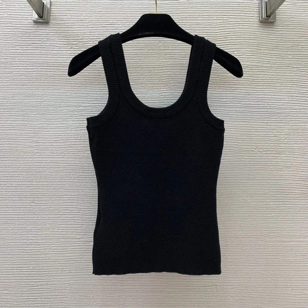 

Summer European and American New Women's Tank Top Solid Color U-neck Strap Fashion Sexy Women's Top