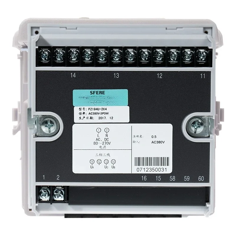

PZ194U-2X4 intelligent digital display three-phase AC voltage meter electronic and electrical instrument