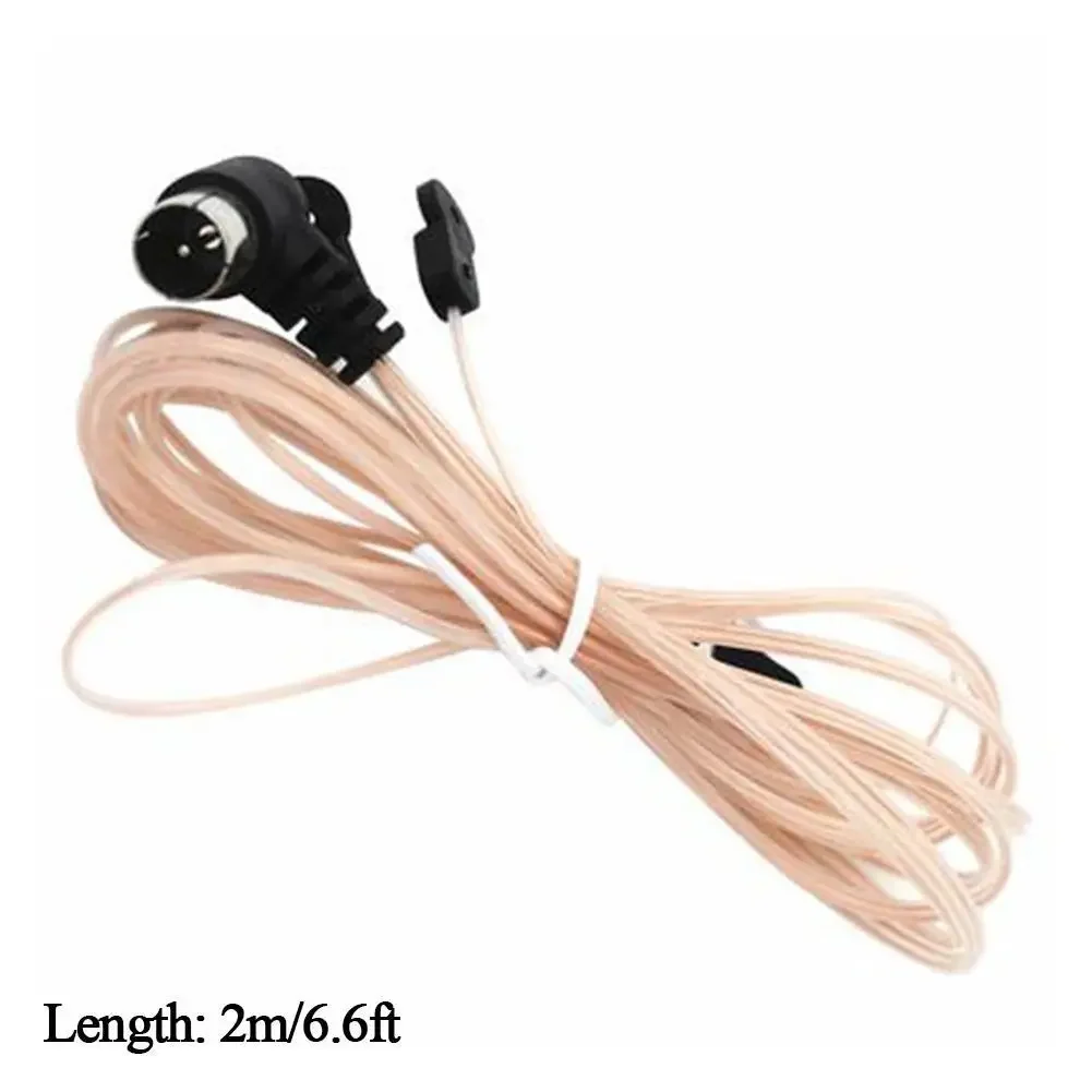 هوائي راديو ثنائي القطب FM داخلي ، مستقبل هوائي HD الجوي ، 88-MHz ، 75 أوم