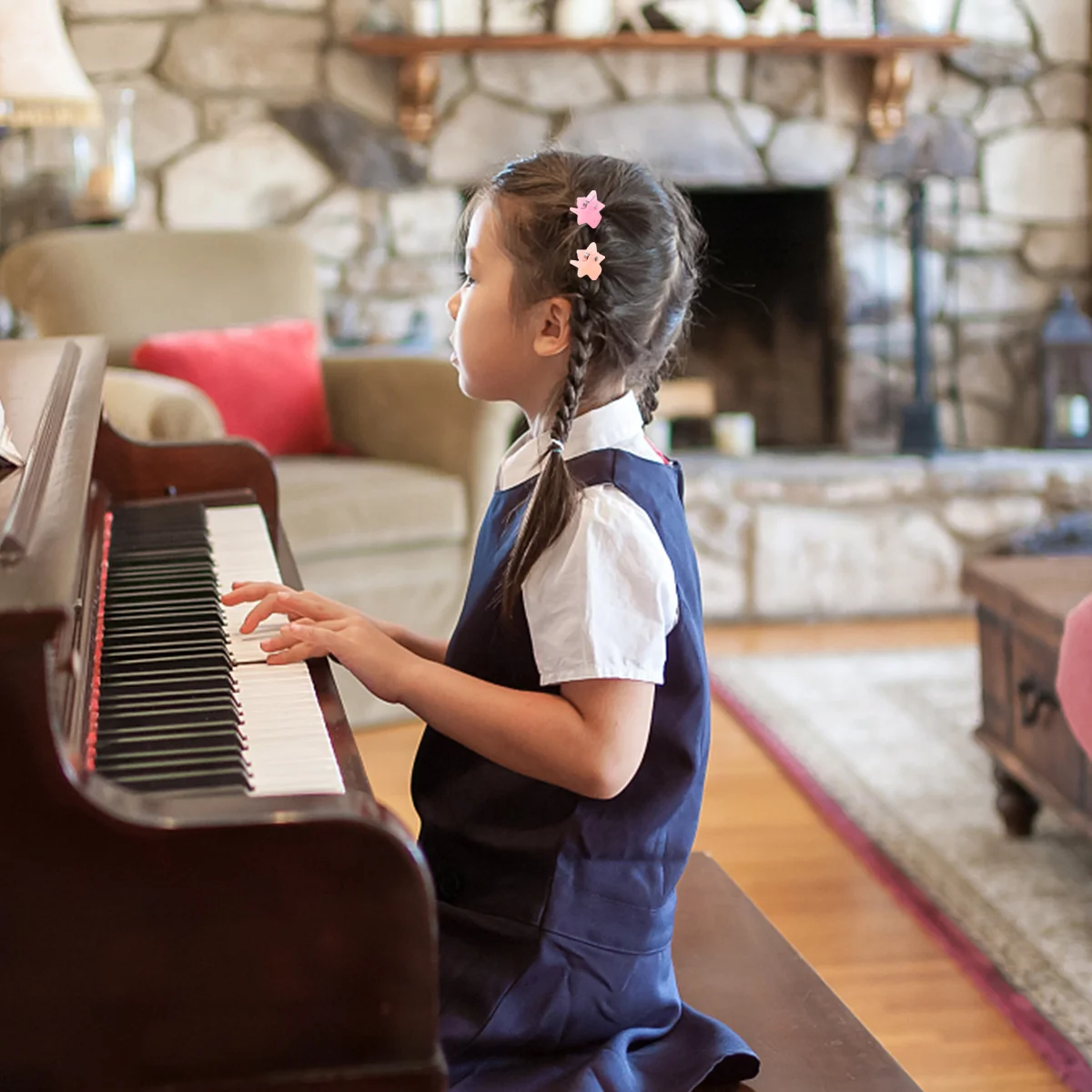 

40Pcs Baby Mini Hair Claw Clips Assorted Colors Non Slip for Toddlers Girls Kids Children Hair Claw