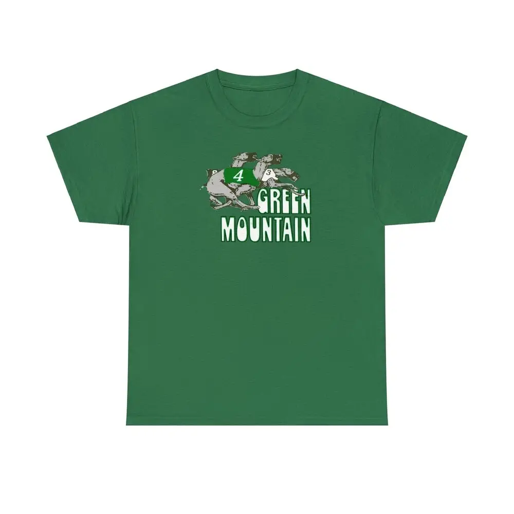 Green Mountain Vermont Race Track Vintage Ad T-shirt