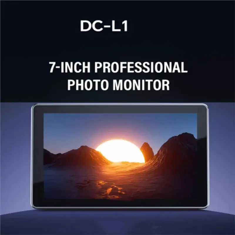 AYHF DC-L1 7 Inch On-Camera Field Monitor IPS 4K Touch Screen 3D LUT For Director Monitor Camera Studio Recording Display