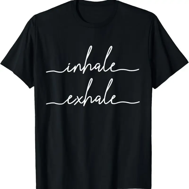 Yoga Meditation Inhale Exhale Spiritual Buddhism Yogi T Shirt