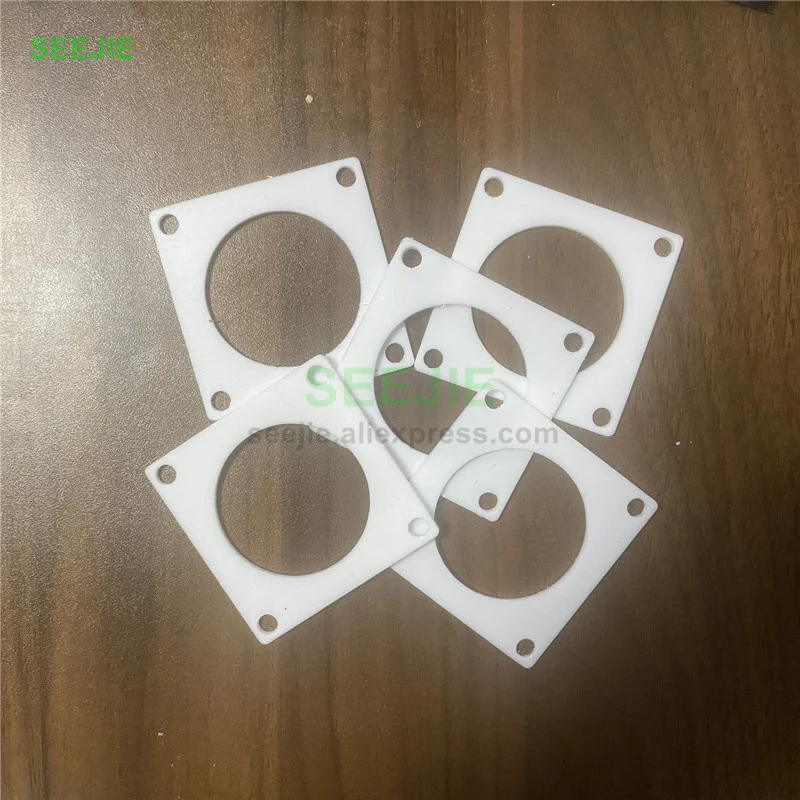 5pcs NEMA 17/NEMA 23 Stepper Motor 2mm Anti Vibration PTFE dampers /isolator gaskets laser cut for 3D printers