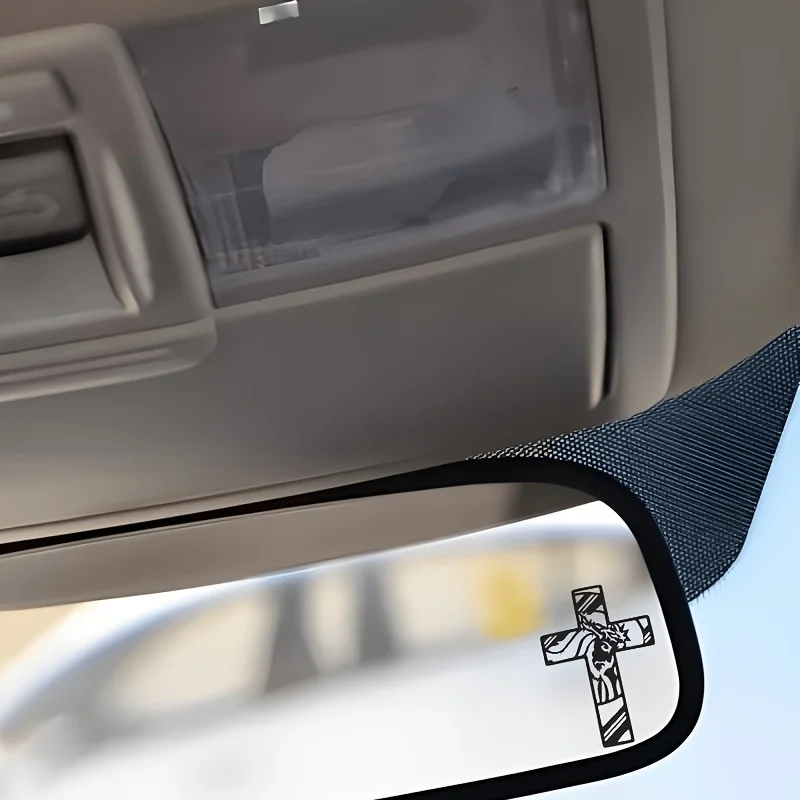 Religious Jesus Christian Stickers 3PCS Vinyl Decals for Car Window Laptop Cup Glass Religious Decoration