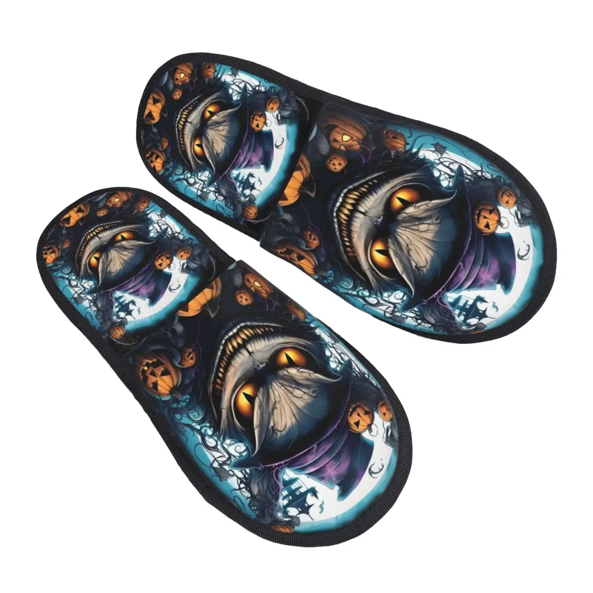 

Домашние тапочки на Хэллоуин с принтом «Алиса в стране чудес», мягкие теплые забавные пушистые тапочки из пены с эффектом памяти «Чеширс», домашняя уличная обувь