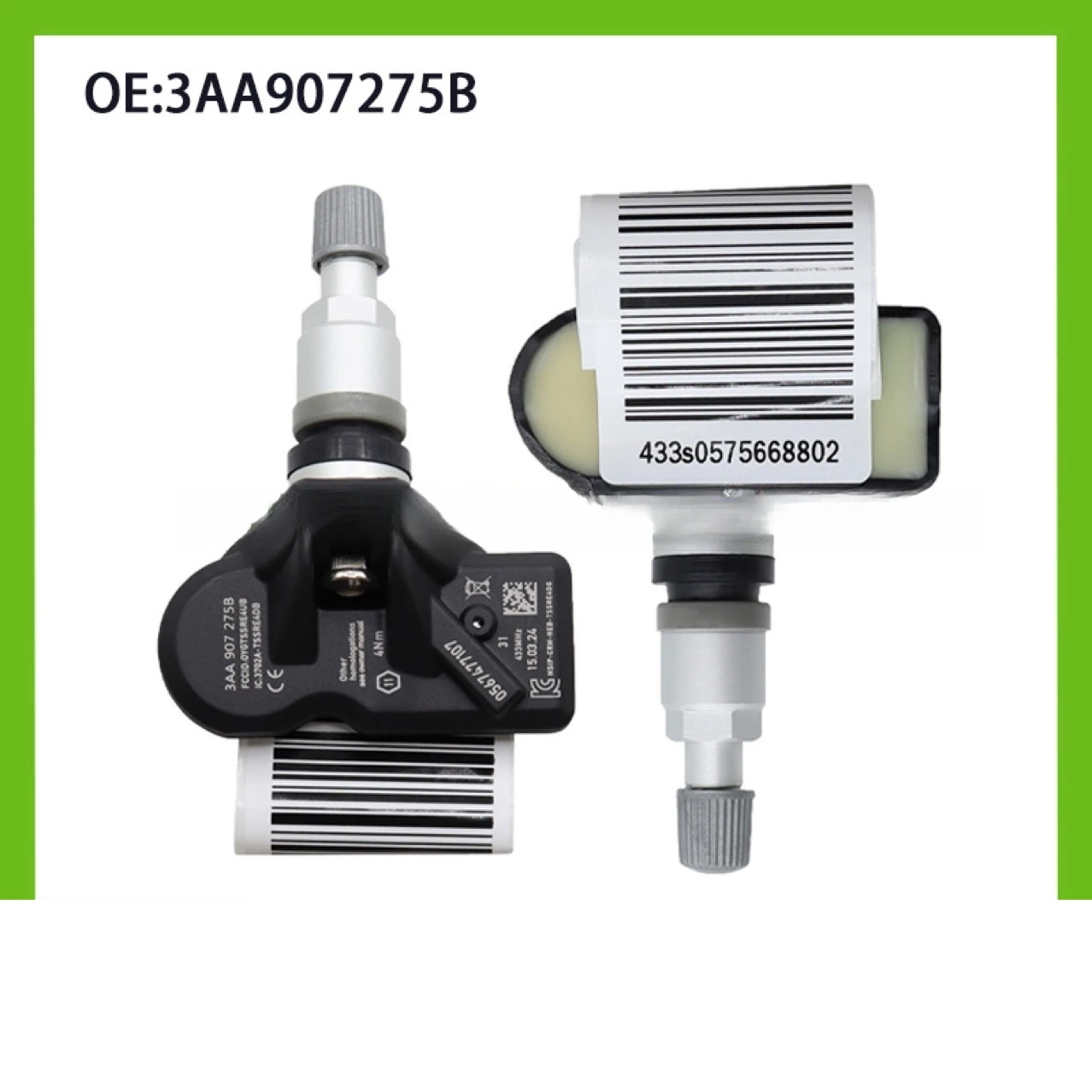 

3AA907275B 3AA907275 for Volkswagen Passat For 2012 2013 2014 2015 2016 Volkswagen CC Tiguan 433MHz