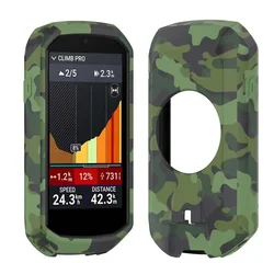 가민 엣지 1050 솔라 바이크용 액체 실리콘 케이스, GPS 속도계 일반 풀 커버, 충격 방지 소프트 TPU 사이클 컴퓨터 쉘