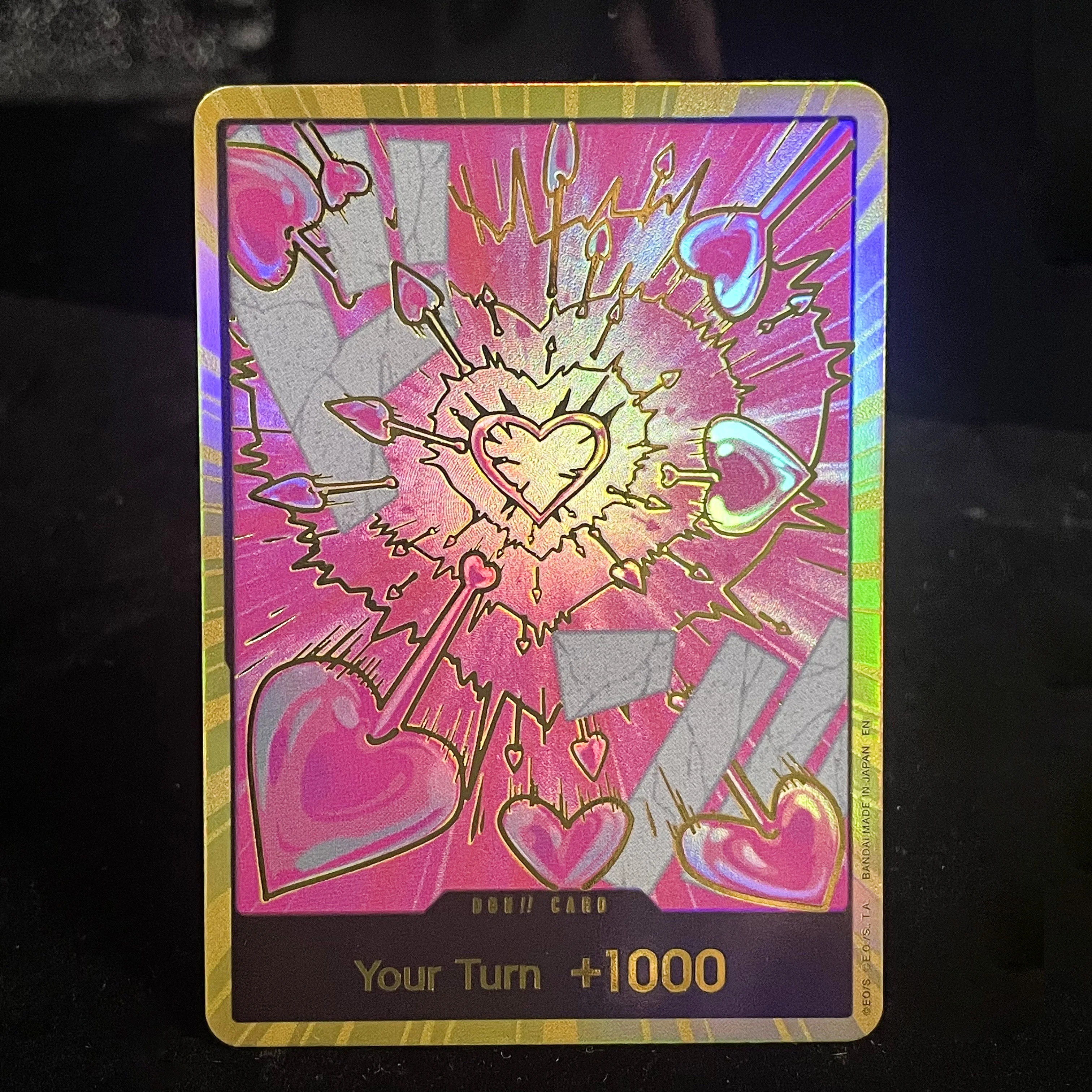 

Single PRB02 ONE PIECE GOLD FRAME DON!! Cards Boa Hancock/Shanks/Blackbeard OPCG Don Card The Best Vol.2-English PROXY