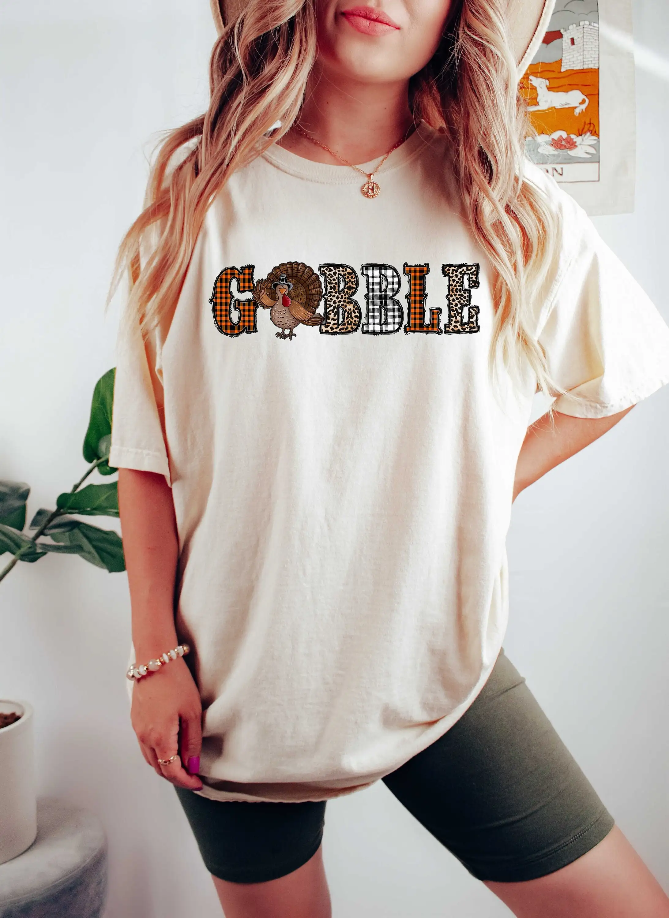 Gobble Sweat T Shirt Turkey Thanksgiving Trendy