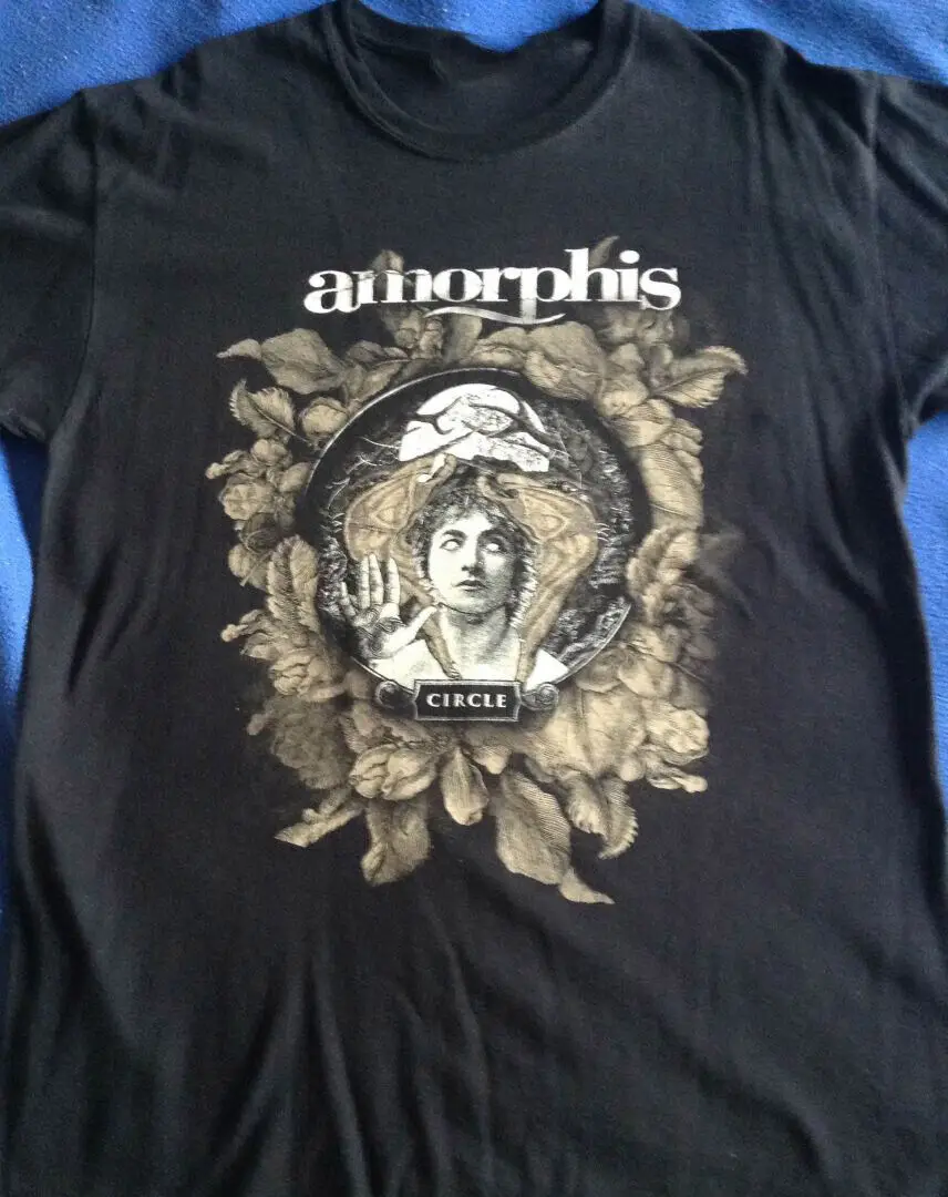 

Amorphis Circle Australian Tour Gift For fan Black Size S to 5XL T Shirt AG1133