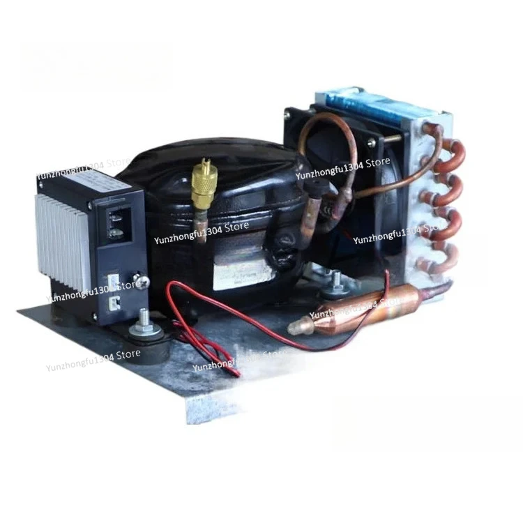 Компрессор постоянного тока Автомобильный холодильник с морозильной камерой Конденсационный блок BD15HC BD25HC BD35HC DC12V24V R134a