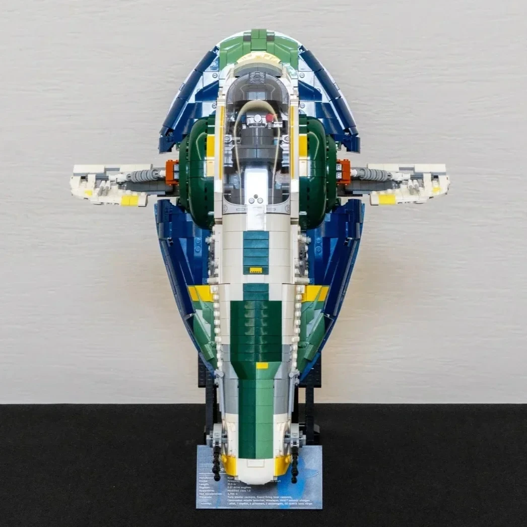 

2025 space series 75409 Jangofet Spitfire-class battleship model puzzle assembling building block toy children's birthday gifts