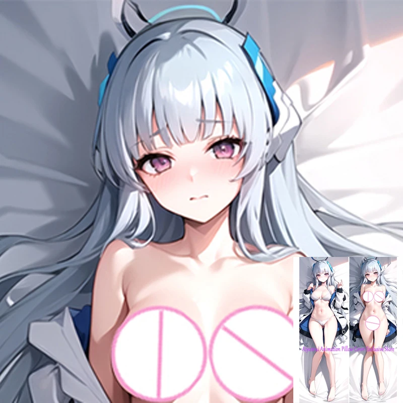 

Anime Pillow Cover Dakimakura Seductive Giant Breas 2 Side Printed Hugging Body Pillowcase Cushion Cover Bedding Young Girl Tits
