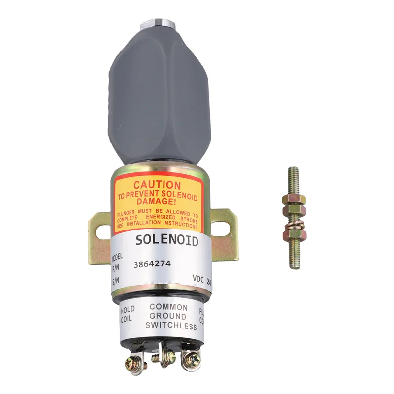 

Электромагнитный клапан 24 В, запорный клапан топлива 3864274 1751-2467UIBIS5A SA-3766T-24 ME441329 для Mitsubishi Caterpillar