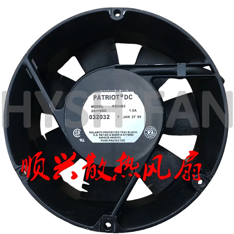 

PD24B2 24V 1.0A 172*150*51 Aluminum Frame Fan