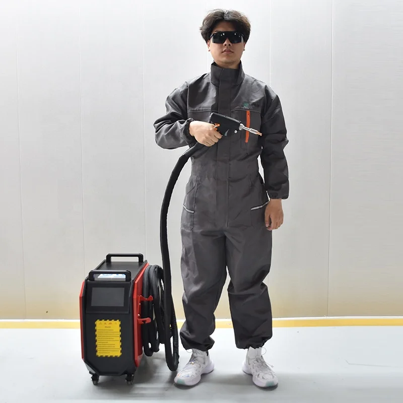 

Handheld Fiber Laser Cleaning/welding/cutting Machine 3 In1 air Cooled Welding Laser Machine 2kw for All Metals