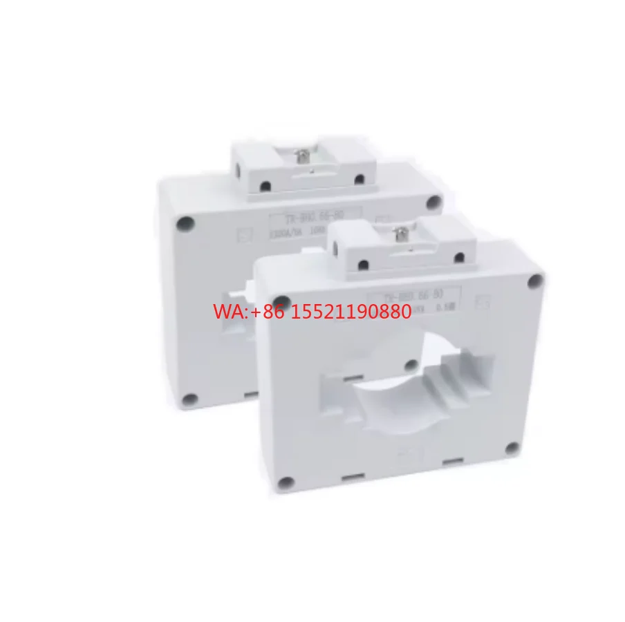 Core Coil and 0.5 Level Precision Insulation Flame Retardant Shell 50Hz BH-0.66 Current Transformer with 1 Turns Copper