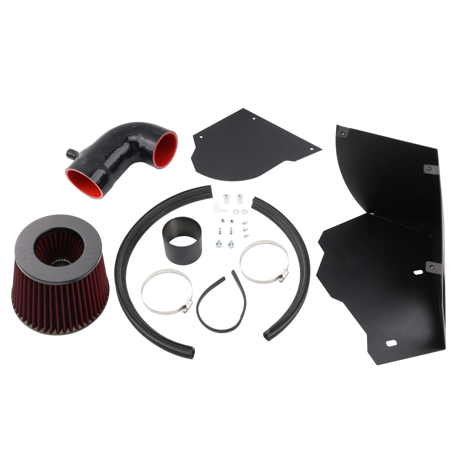 High Flow Aluminum Pipe, Cold Air Intake System, For 2015 2025, Audi A4 A5 B9, B9 5 2 0T, 40 Tfsi