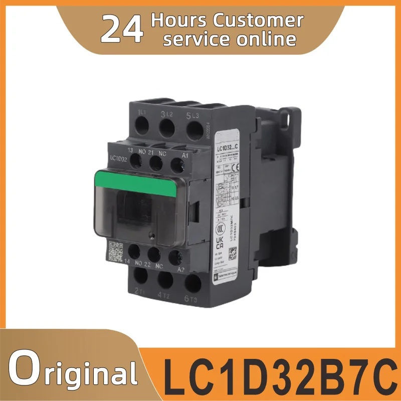 

LC1D32B7C 24V LC1D32B7CC7 36V LC1D32E7C 48V LC1D32F7C 110V LC1D32M7C 220V 230V LC1D32Q7C 380V 400V AC contactor module