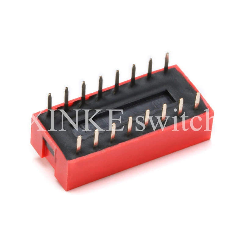 1 PCS/Lot DIP Switch Coding Toggle Switch Spacing 2.54MM DIP Dial The Code Switch 1 2 3 4 5 6 7 8 9 10 12 PIN Quick Switch