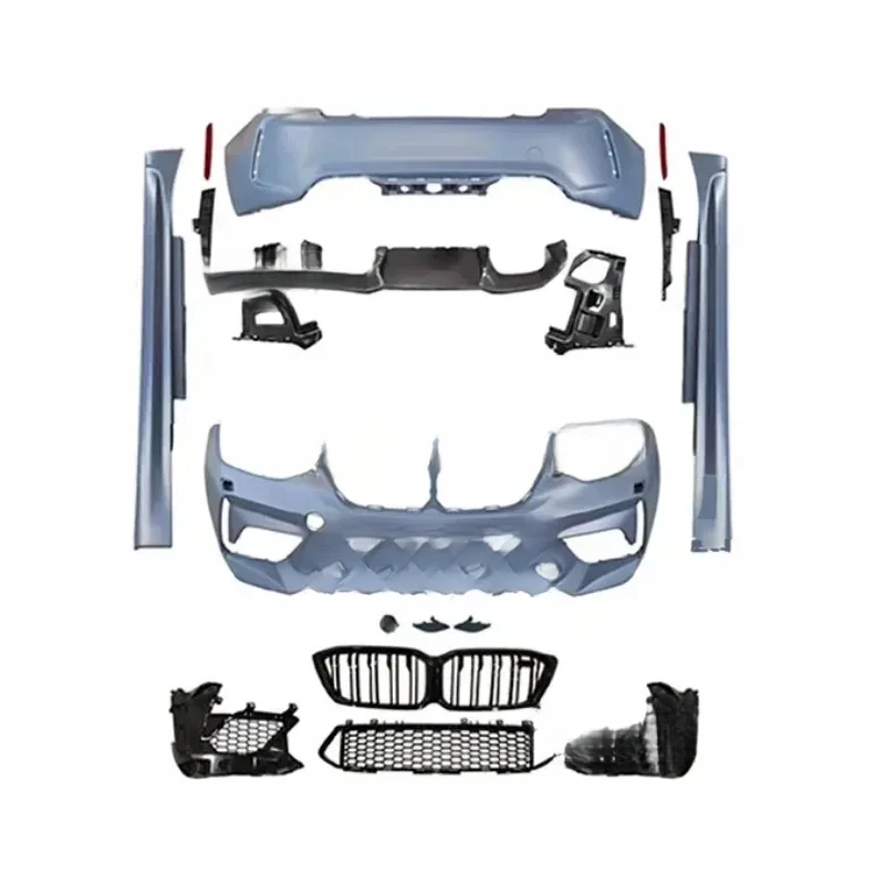 

2014-2021 Body Kits Car Front And Rear Bumper Side Skirts Fenders Grille