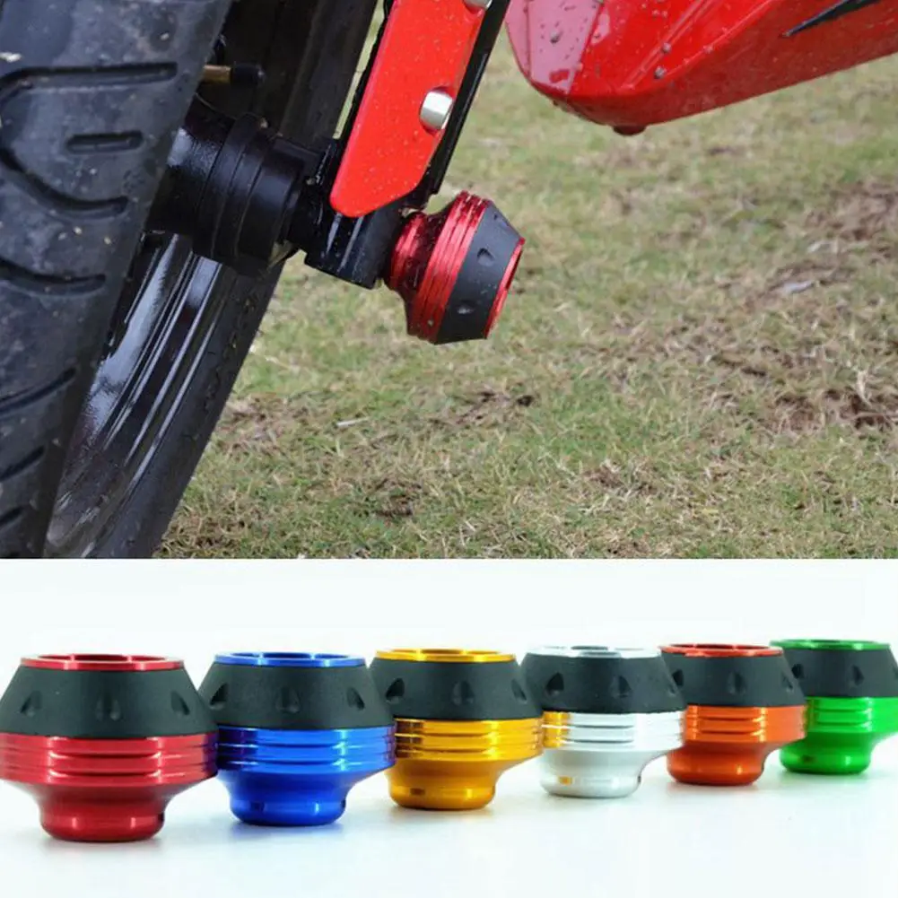 

2PCS Motorcycle Crash Protector Wheel Protection Pads Aluminum Alloy Motorbike Front Fork Cup Moto Accessories