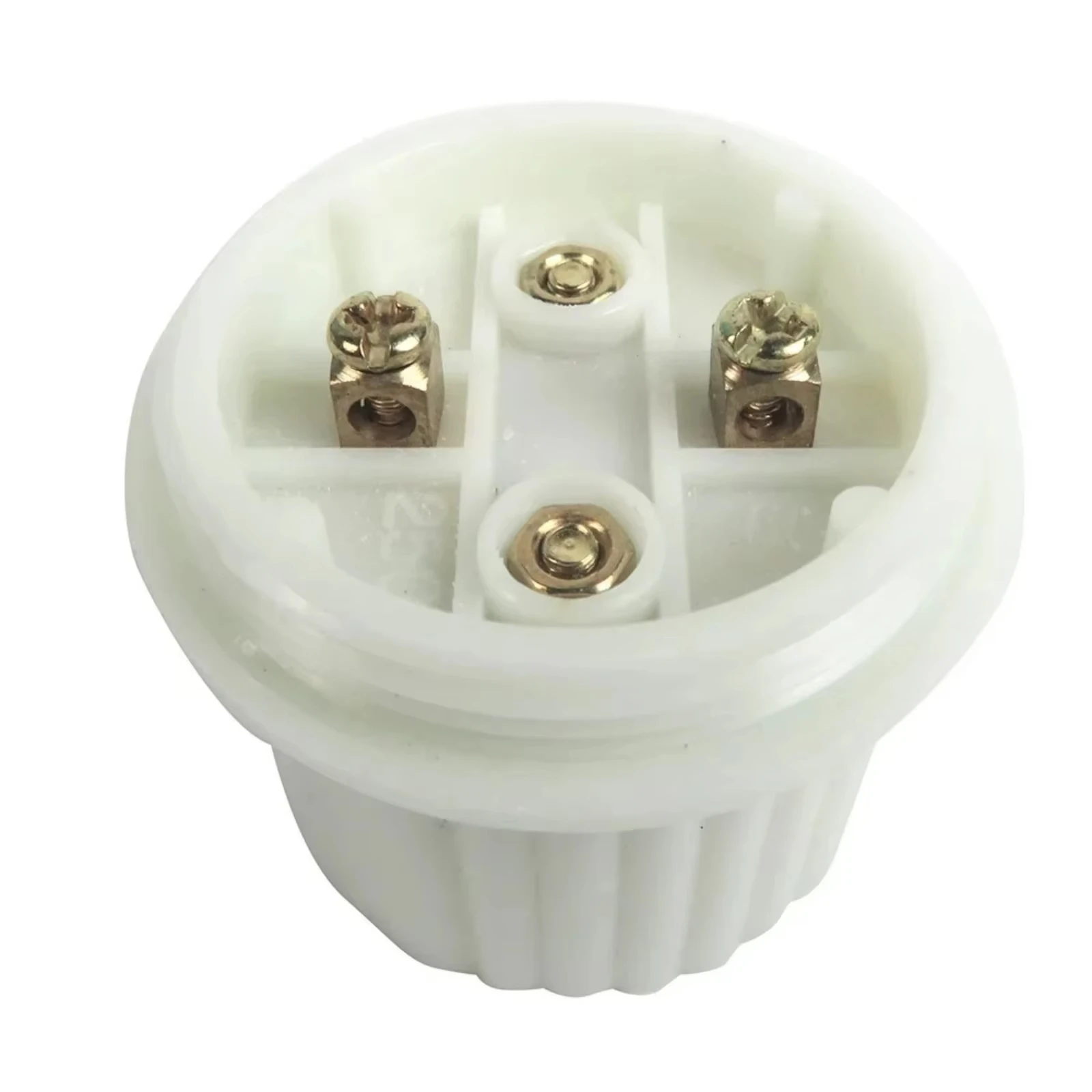 E27 Light Socket with On/Off Switch - Easy Wire Installation for Garage, Balcony Lighting (White, 1-Pack)