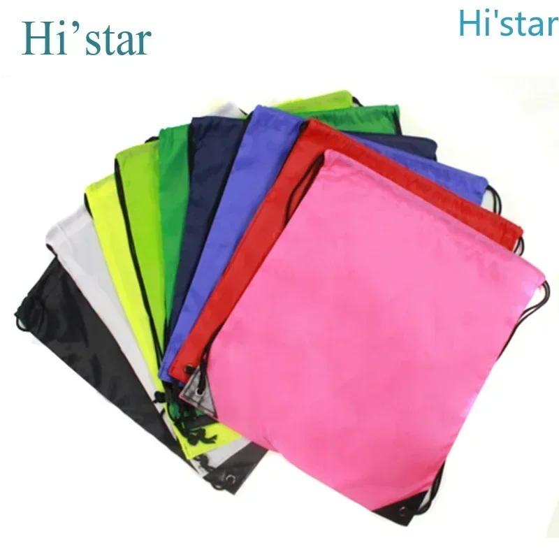 

10 Pcs Drawstring Backpack For Shoes Rucksack Shoulder Bags Gym Bag Muti Color PRIVATE CUSTOM Personalize Logo