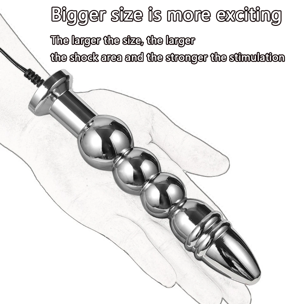 التحكم عن بعد صدمة كهربائية المعادن المكونات الشرج هزاز المبتدئين الشرج توسع جهاز تدليك للبروستاتا الاستمناء تحفيز الجنس لعب