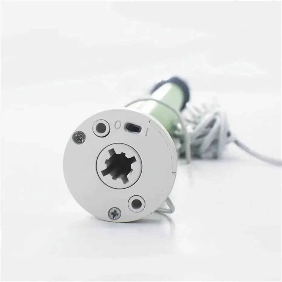 DOOYA DM25LEU Tubular Motor with Built-in Li Battery for Rolling Blinds, Control by RF433 Emitter, for Dia. 38mm Tube, USB Charg