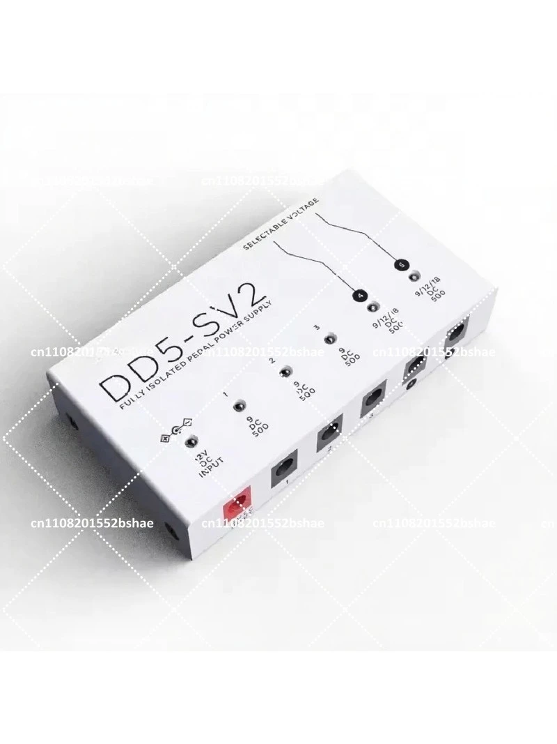 Fully Isolated Effect Pedal Power Supply High Power Digital Guitar Pedal PSU with Noise Reduction