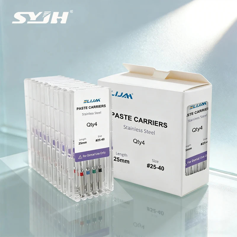 SYJH 10 boîtes/paquets 21/25mm Porte-pastes dentaires Lentulo, Alésoirs endodontiques, Fraises, Limes endodontiques, Matériel et instruments dentaires