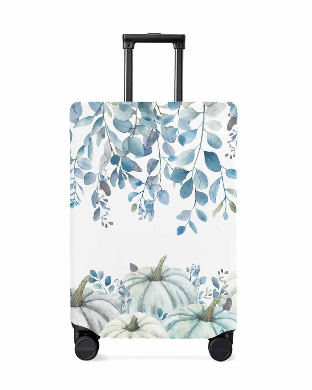 

Thanksgiving Autumn Eucalyptus Luggage Cover Elastic Baggage Cover For 18-32 Inch Suitcase Case Dust Cover