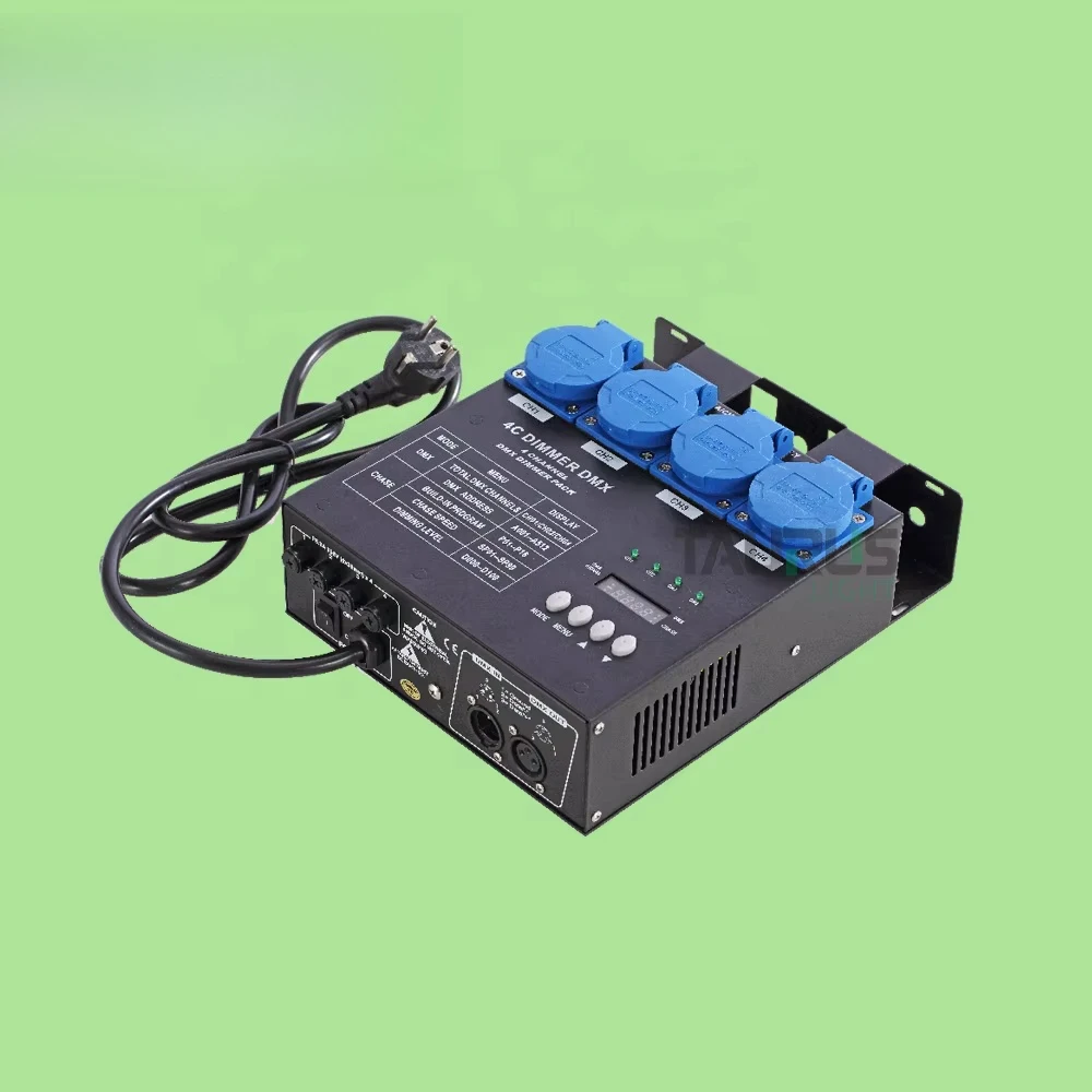 Controller 4 Channel Digital Dimmer Pack DMX Console