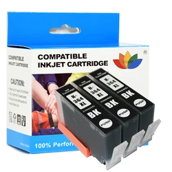 Cartucce di inchiostro nero compatibili 3x per stampante a getto d'inchiostro HP 364 Photosmart 5510 5520 Deskjet 3070A 3520 Officejet 4610 4620 4622