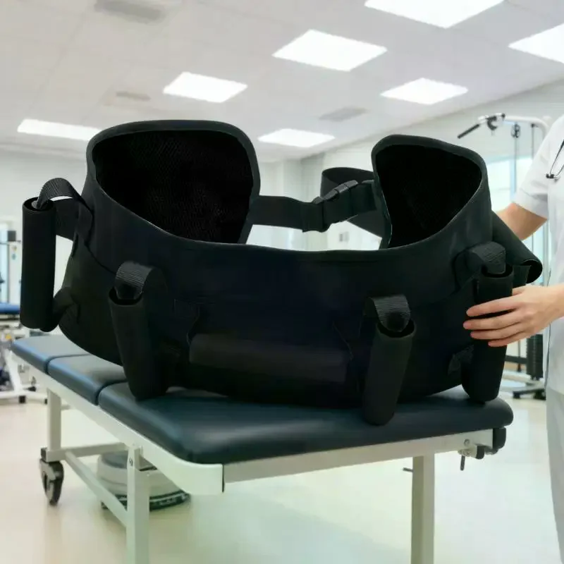 

Gait Belt Transfer Belt For Senior With 7 Handles Anti-Slip Transfer Belt For Elderly Lift Belt With Quick Release