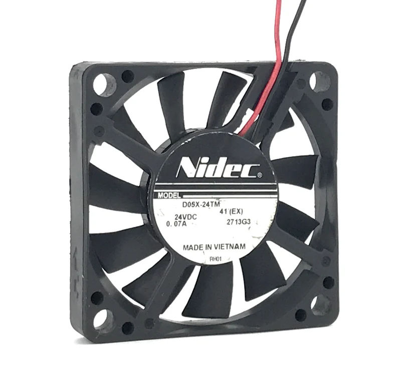 ORIGINAL D05X-24TM 24V 5010 50*50*10mm KIPAS PENDINGIN RADIATOR BARU