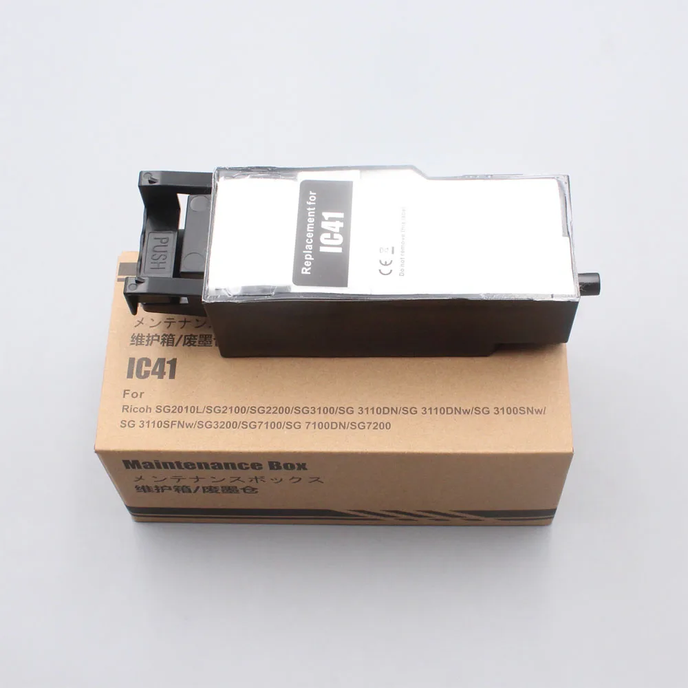 IC41 GC41 SG400 SG800 SG500 SG1000 Ink Maintenance Tank For Ricoh Africo SG3110DN SG3110DNW SG3110SFNW Printers Waste Ink Tank