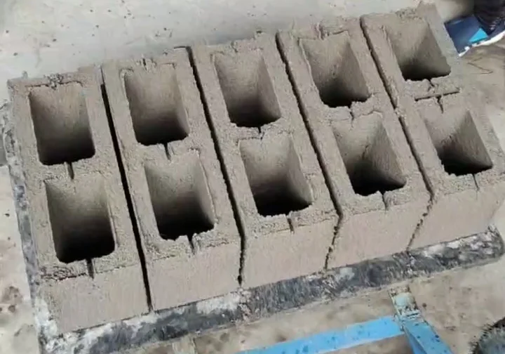 Hocheffiziente Hohlziegelmaschine, manuelle Blockmaschine