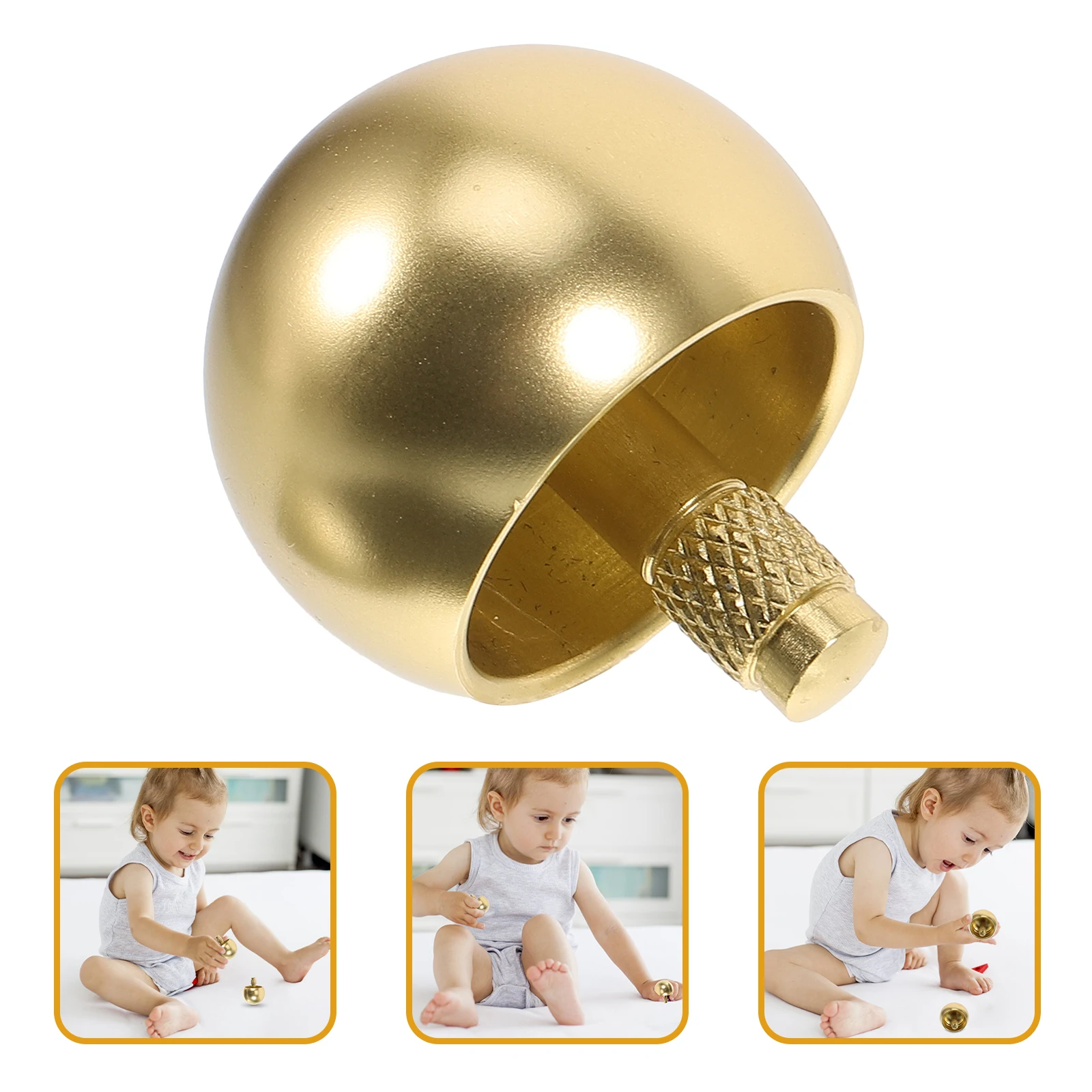 

Metal Gyro Automatic Flipping -Resistant Funny Kids Gift Rotating Plaything Party Favors Children Decompression