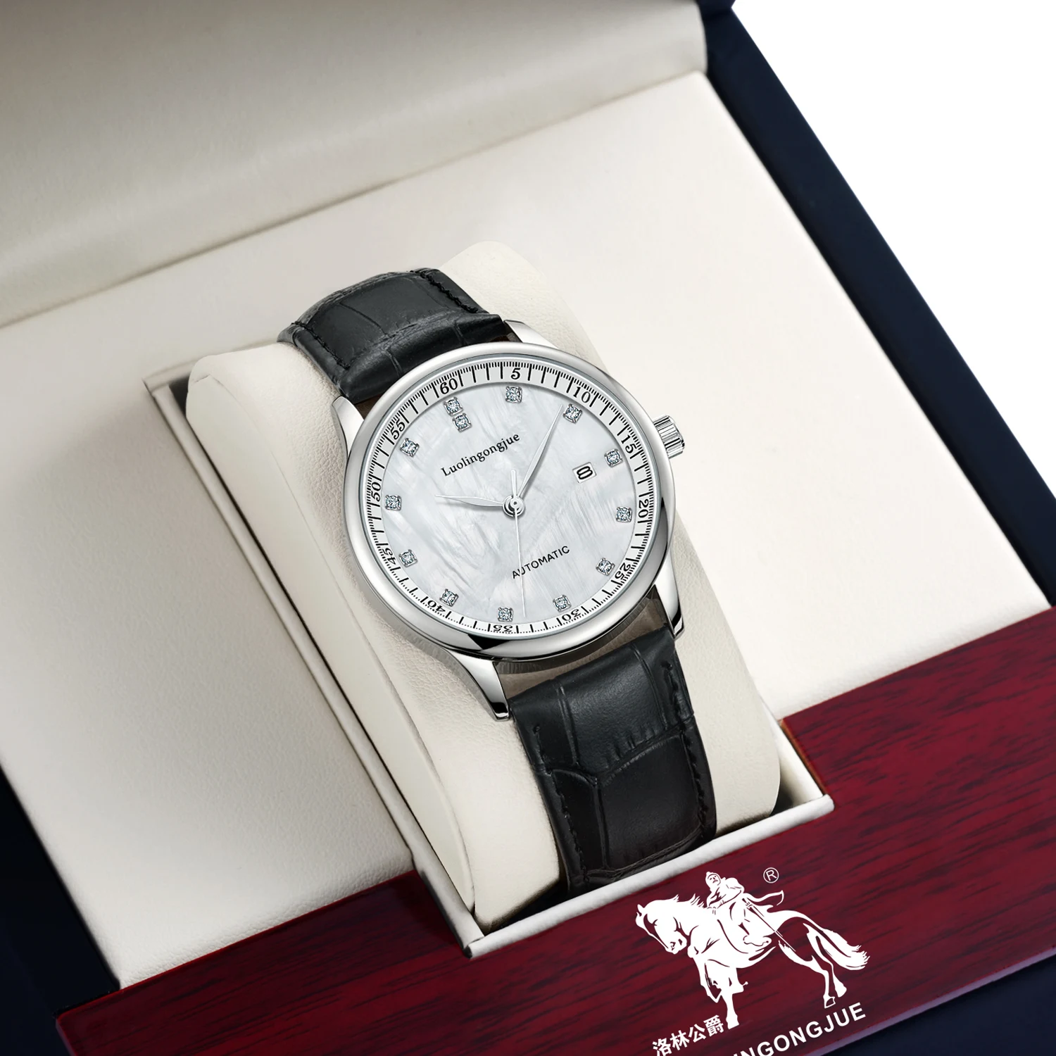 

Лучшие роскошные, элитные, легкие роскошные, модные мужские механические часы, с автоматическим заводом, скелетонизированный дизайн, круглый циферблат, водонепроницаемый календарь, подходят для бизнеса и отдыха, идеально подходят для подарков, ведущие фир