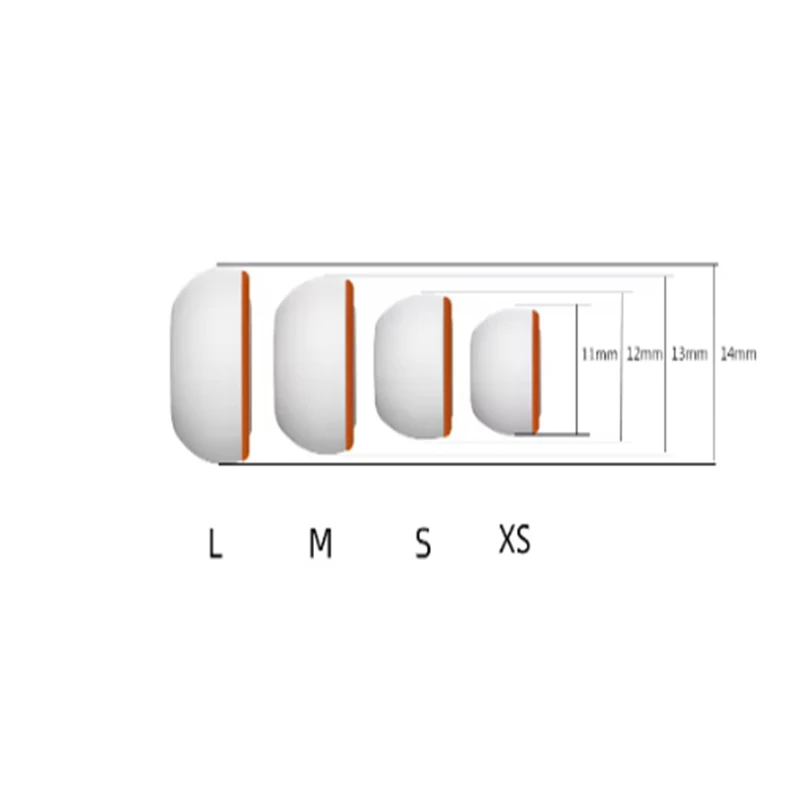 Silicone Memory Foam Ear Tips for Apple Airpods Pro 2 1 Earbuds Silicone Covers Caps Replacement Earpads Eartips for AirPods Pro