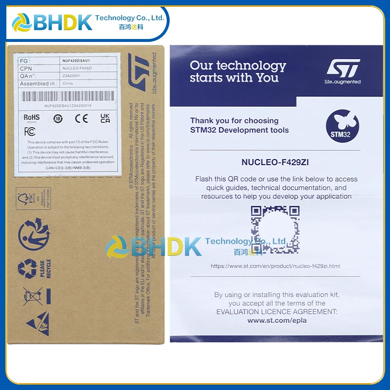 For NUCLEO F429ZI Graphic Industrial Evaluation Kit