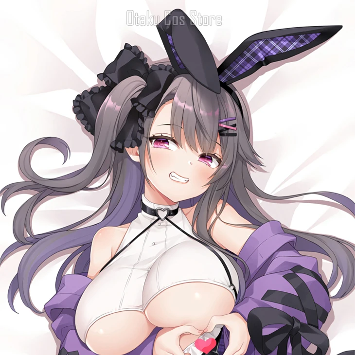 Anime Azur Lane SN Pamiat'Merkuria Bunny Girl Cosplay Dakimakura Hing Body Pillow Case Japanese Cushion Cover BMZP