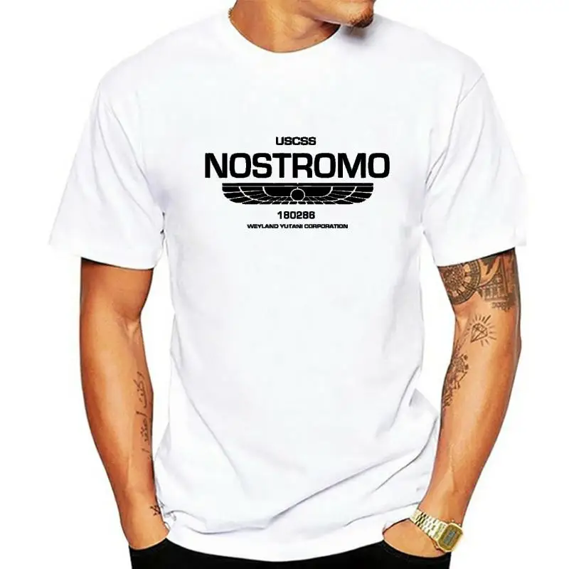 Nostromo Alien Inspired Screen Printed T shirt Small XXL